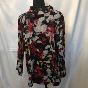 Trisha Tyler Floral Pullover Sweater XL